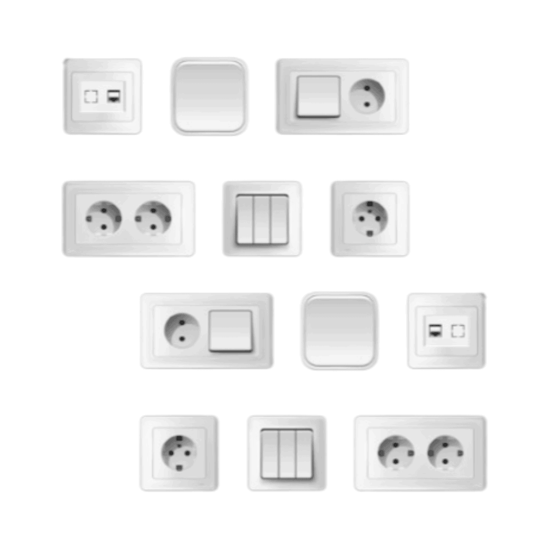 Switch, Sockets, Push Buttons